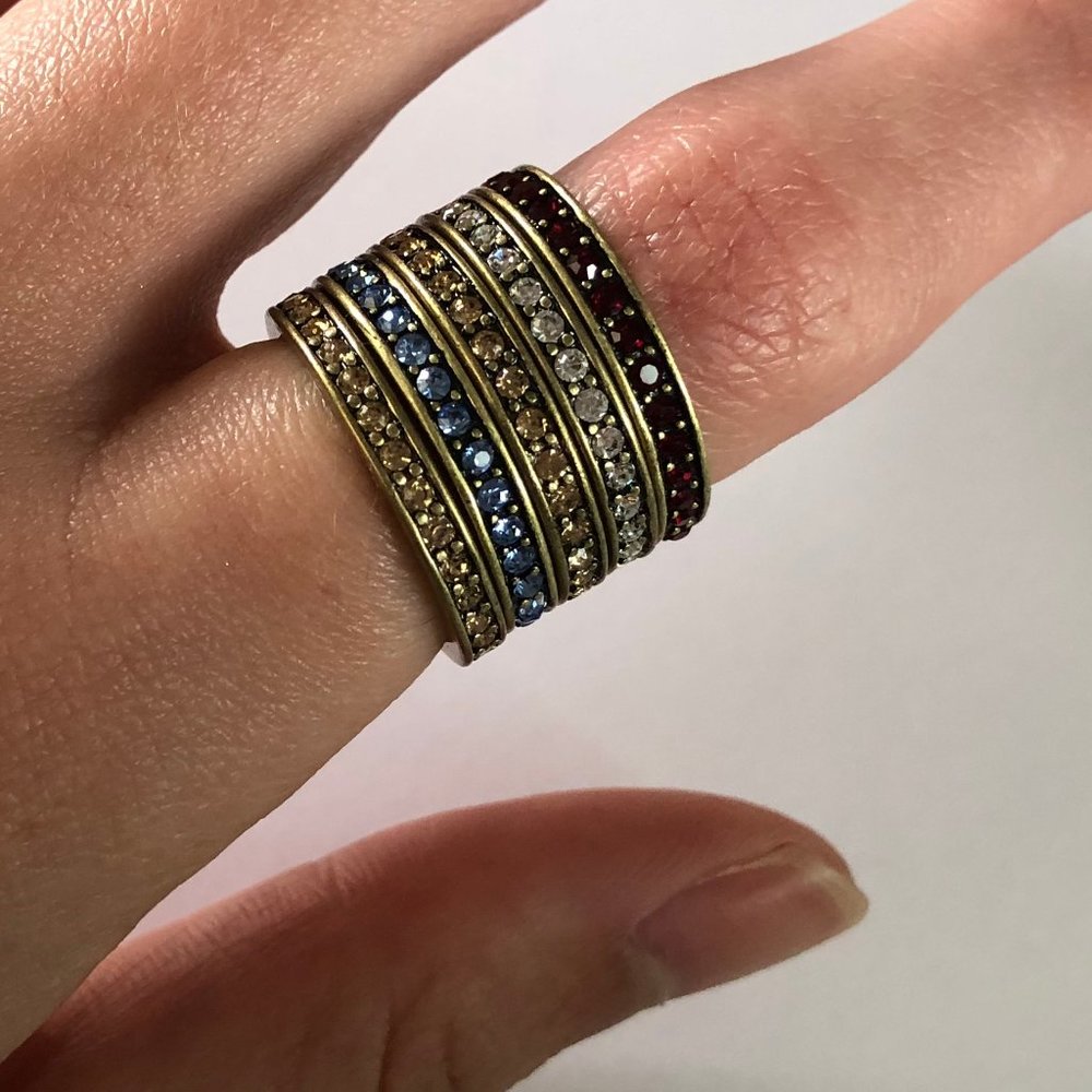 5 Stacking Rings Size 7 - Picture 2 of 5